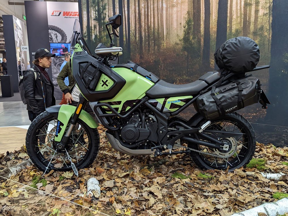 The final showbike on the stand at EICMA 2022.